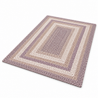 Keirqvoa™ Hearthline Braided Rectangle Area Rug – Textured Woven Floor Rug for Living Room, Bedroom, Hallway & Entryway